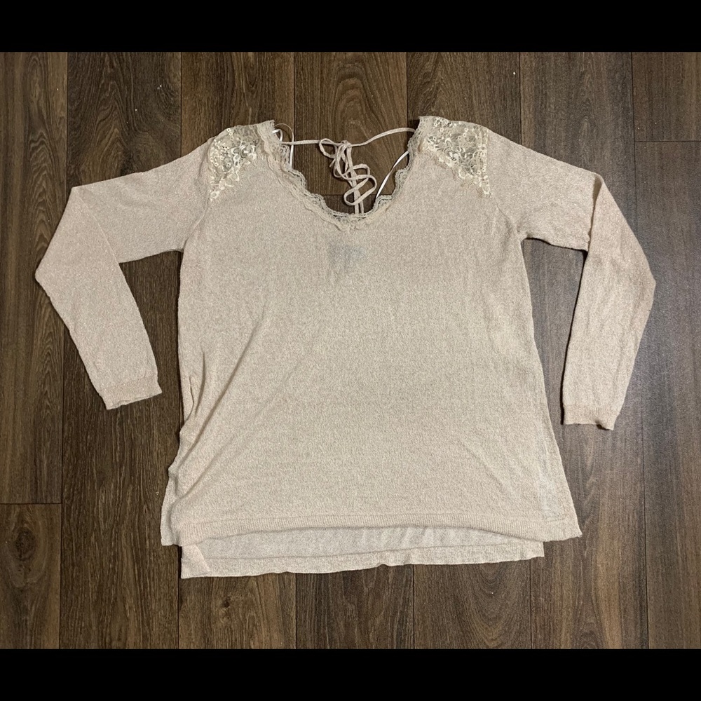 My Michelle Laced Longsleeve
